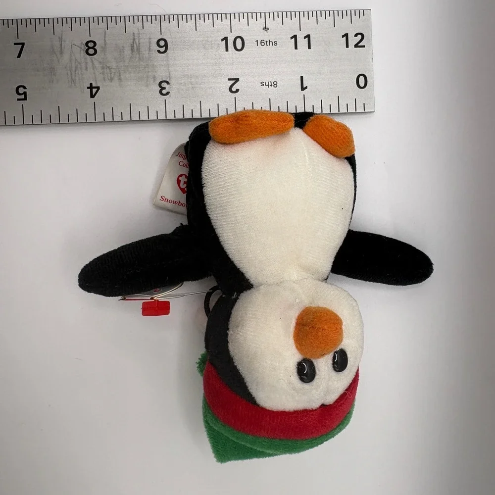 Ty Jingle Beanies Snowbound Penguin 2008 Walgreens Exclusive Holiday Plush 5in